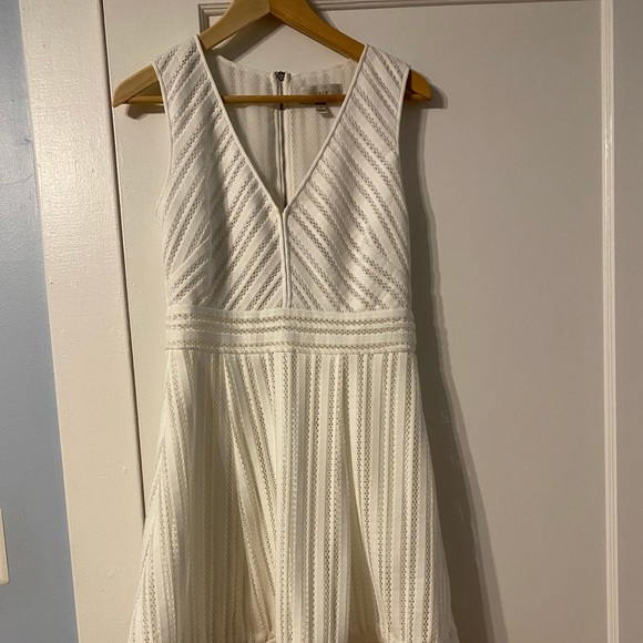 J.Crew white dress size 4.